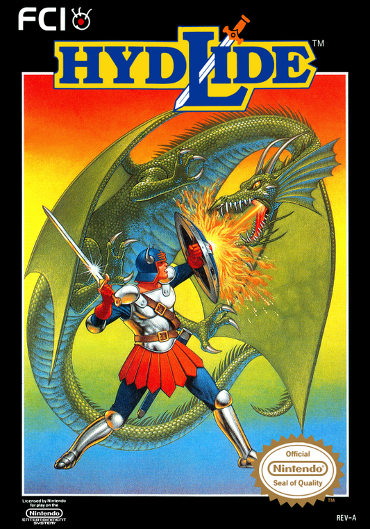 Hydlide (Usa) Nes Print Poster