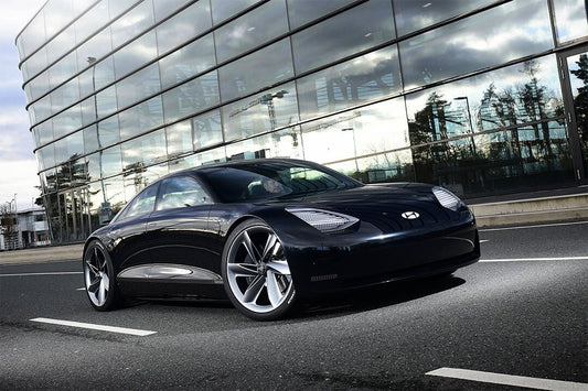 Hyundai Prophecy Concept Electric Car Decor Wall Print Poster