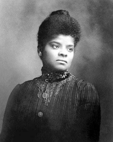 Ida B Wells Glossy Keychain Civil Rights Activist Print Naacp Keychain
