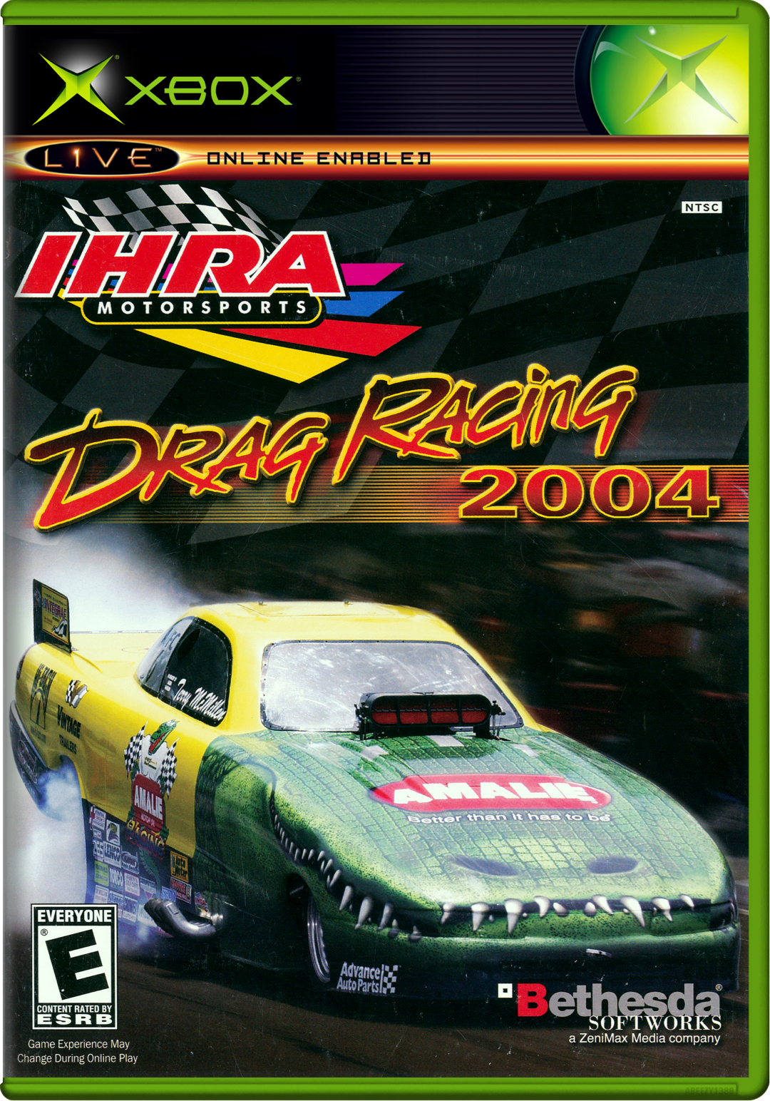 Ihra Drag Racing 2004 Xbox Print Poster