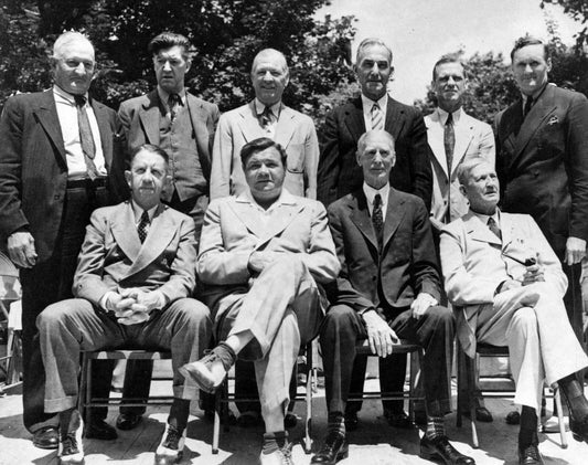 Inaugural Inductees For Baseball Hall Of Fame 1939 Picture Photo Print