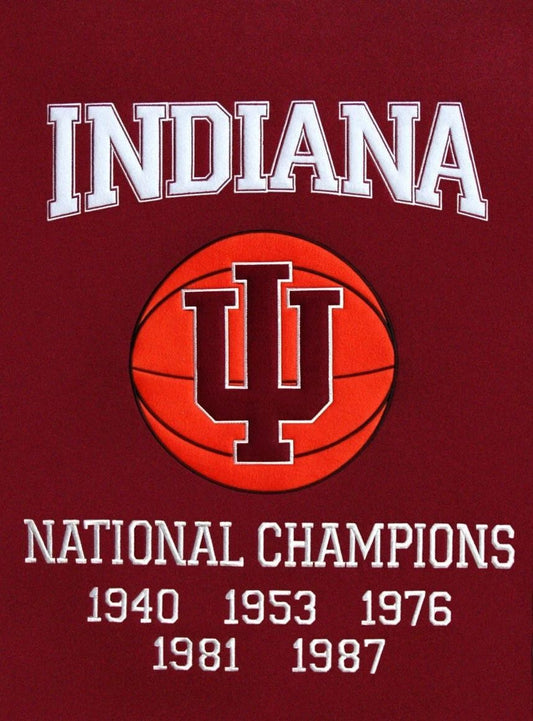 Indiana Hoosiers Photo Picture Basketball Ncaa 5 Time Champs