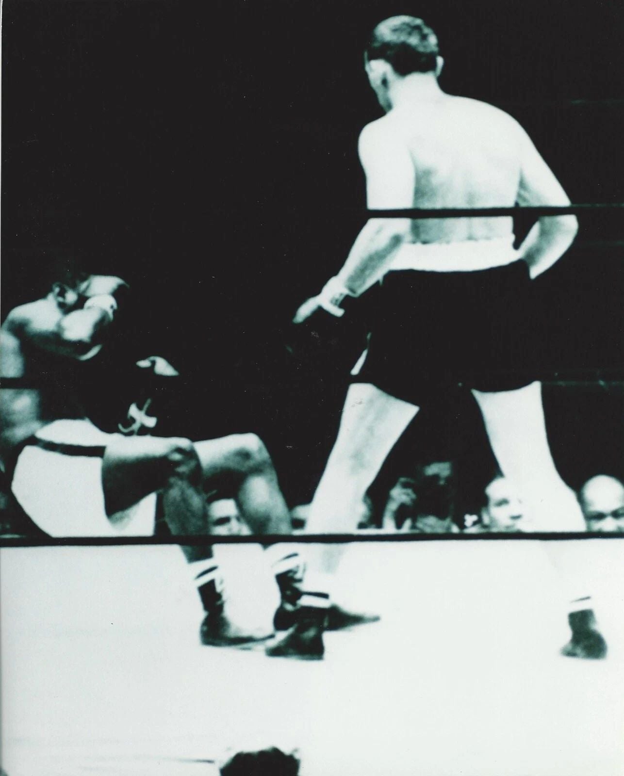 Ingemar Johansson Beats Floyd Patterson Keychain Boxing Picture