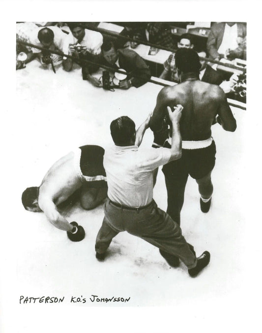 Ingemar Johansson Vs Floyd Patterson Photo Boxing Picture