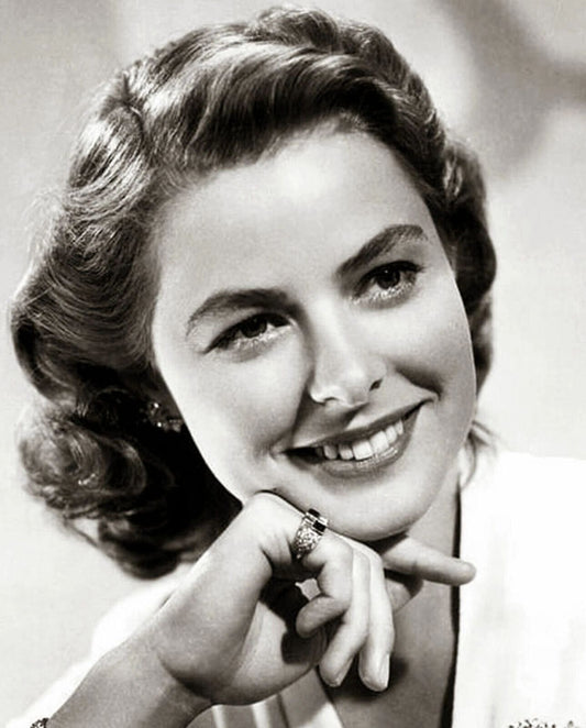 Ingrid Bergman From Casablanca Classic Portrait Magnet Magnet