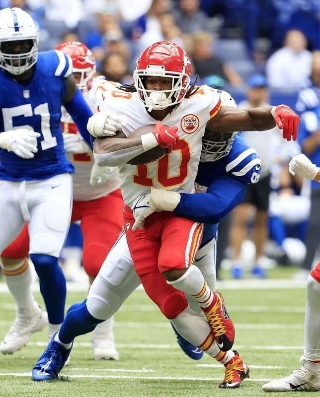 Isiah Pacheco Photo Kansas City Chiefs Kc Football Picture Nfl Vs Colts