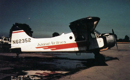 Island Airlines Dhc 2 Beaver Port Clinton Airport Airplane Picture Magnet