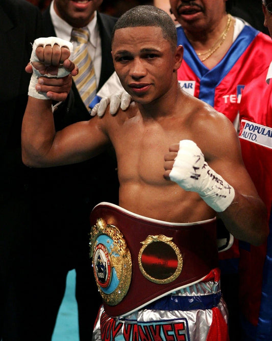 Ivan Calderon Magnet Boxing Picture With Belt