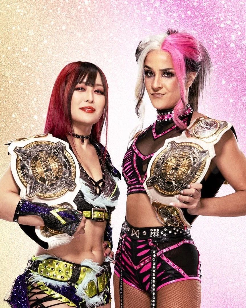 Iyo Sky & Dakota Kai Magnet Wrestling Picture Wwe