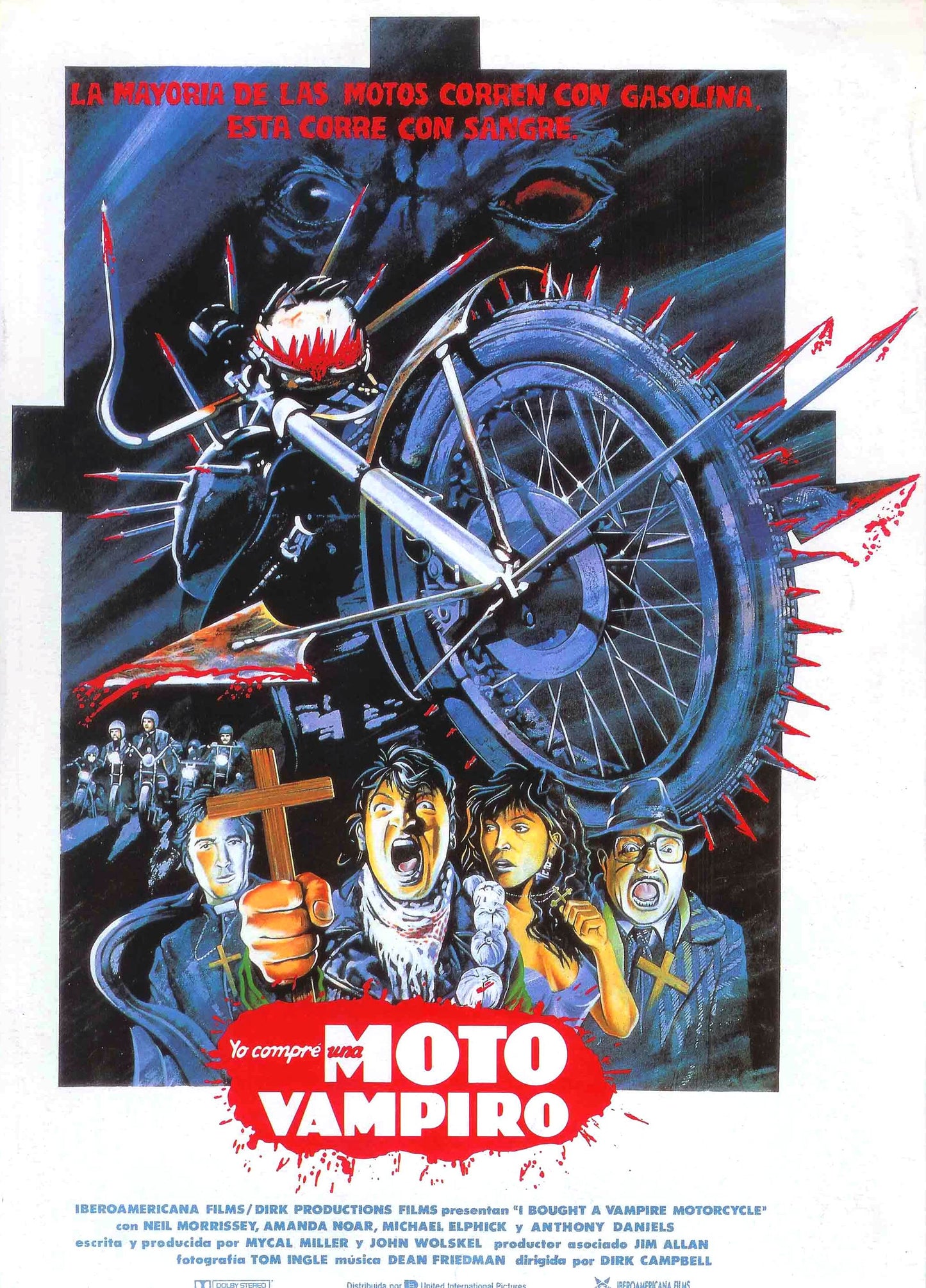 I Bought A Vampire Motorcycle 01 Movie Magnet