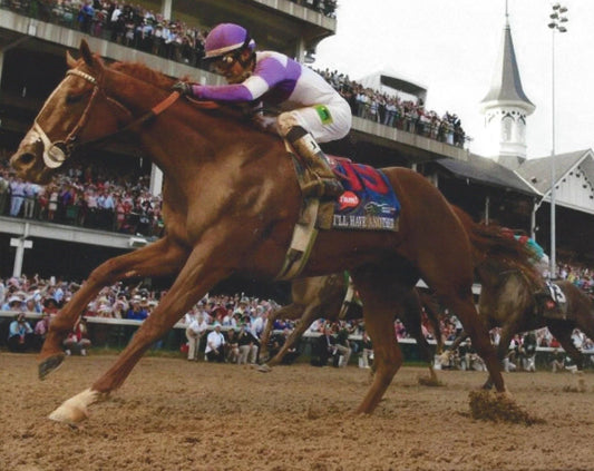 I'Ll Have Another Keychain Horse Racing Picture Jockey