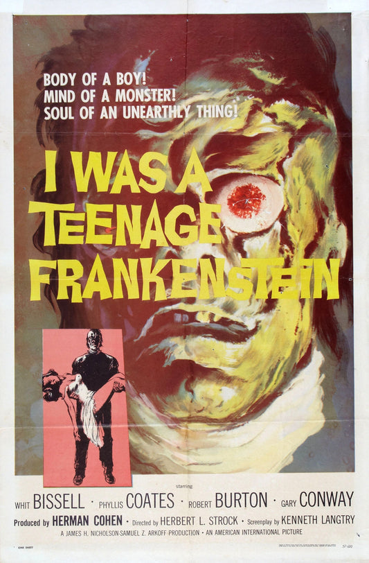 I Was Teenage Frankenstein 01 Movie Magnet