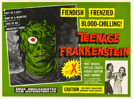 I Was Teenage Frankenstein 02 Movie Magnet