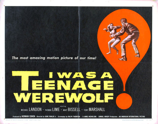 I Was Teenage Werewolf 02 Movie Magnet