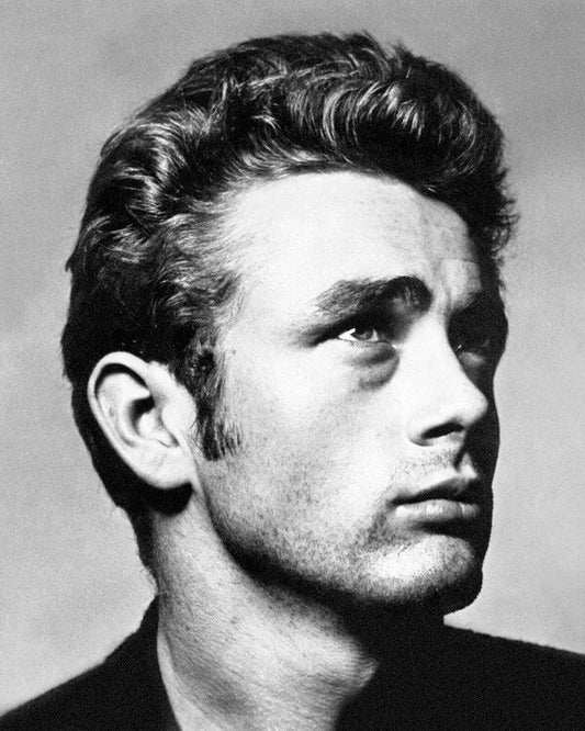 Iconic Actor James Dean Glossy Keychain Print Famous Model Keychain