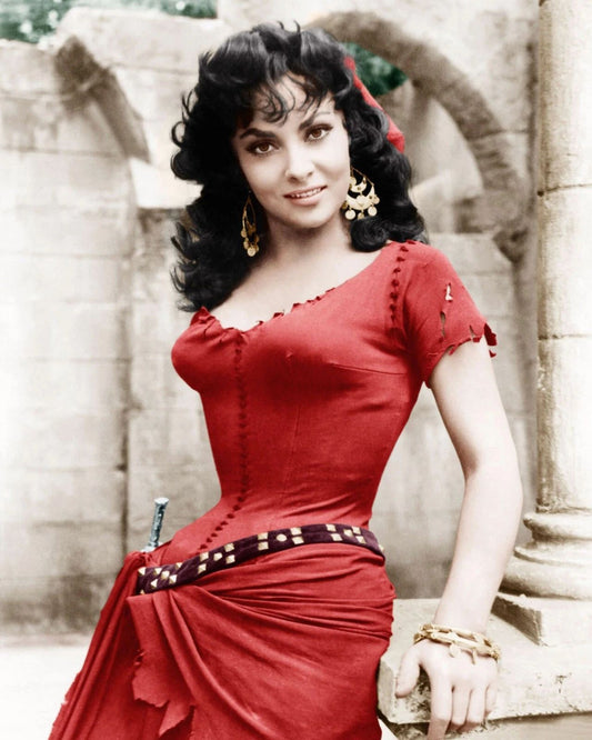 Iconic Actress Gina Lollobriga Magnet The Hunchback Of Notre Dame Print 2