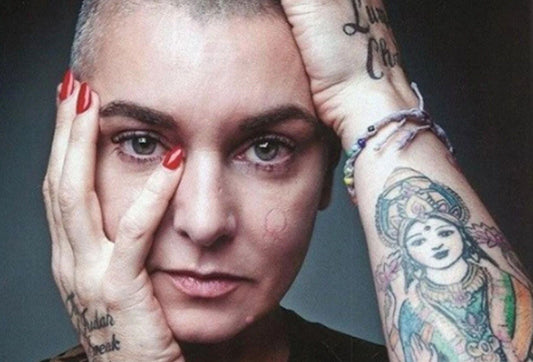 Iconic Irish Singer Sinead O'Connor Classic Keychain Picture Keychain