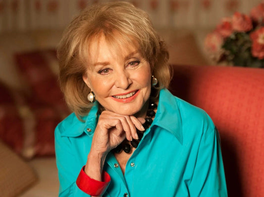 Iconic Journalist Barbara Walters Publicity Picture Magnet Print