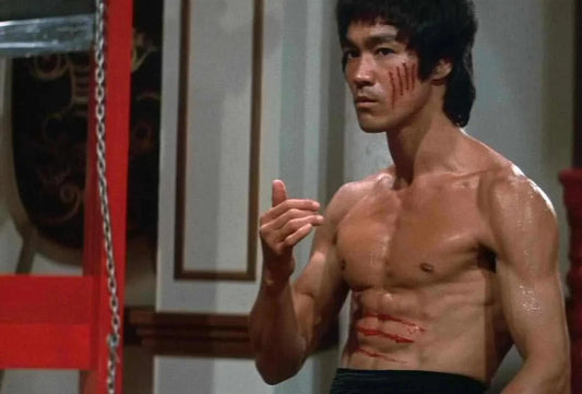 Iconic Martial Artist & Actor Bruce Lee Classic Publicity Picture Keychain