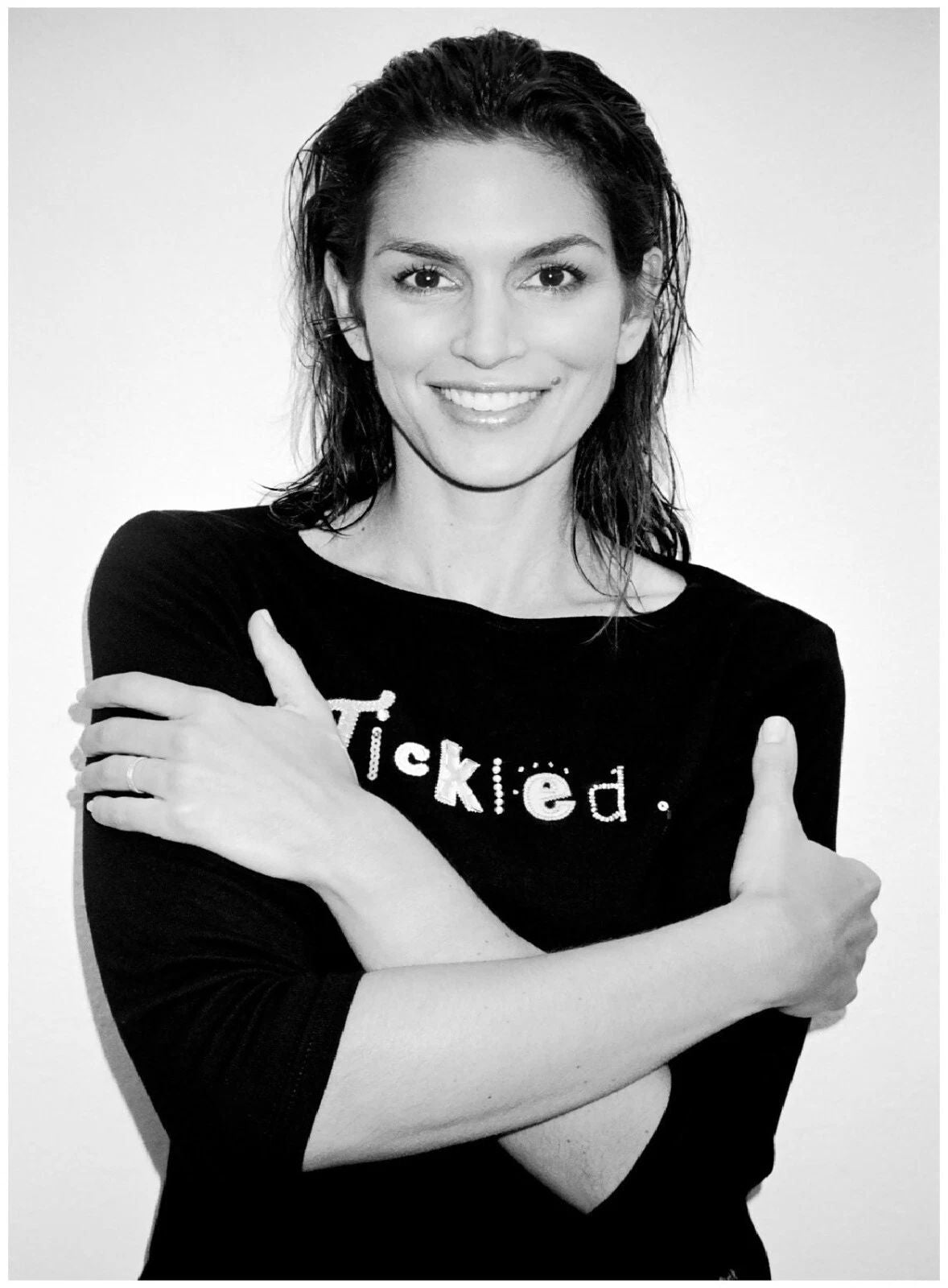 Iconic Model Cindy Crawford Pin Up Publicity Picture Magnet Magnet Print