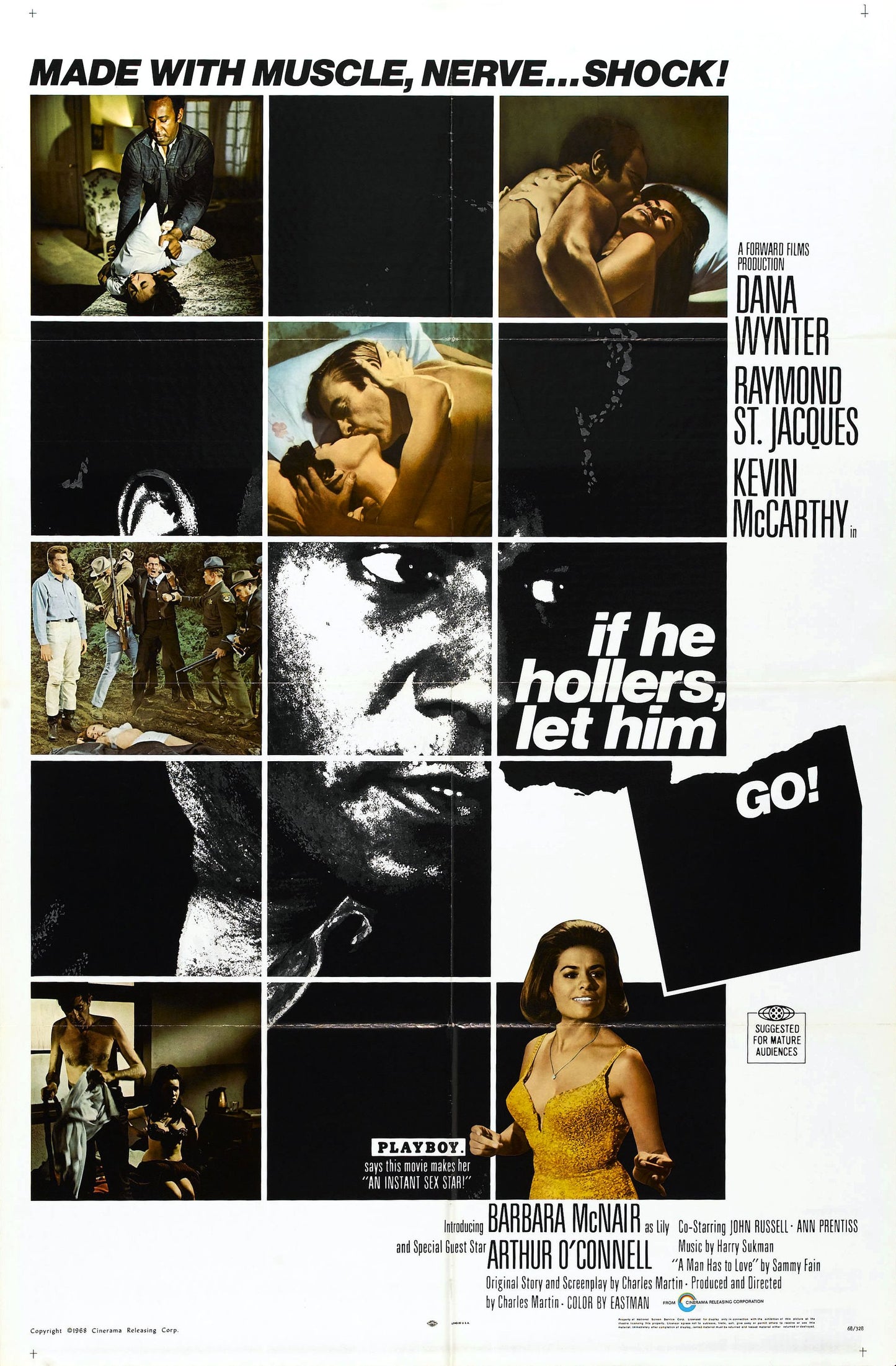 If He Hollers Let Him Go 01 Movie Poster