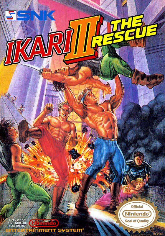 Ikari Warriors Iii (Usa) Nes Print Poster