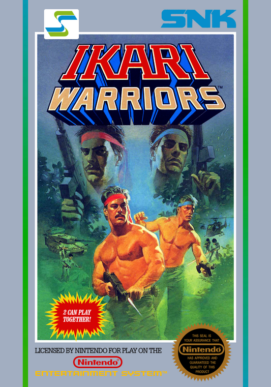 Ikari Warriors (Usa) Nes Print Poster