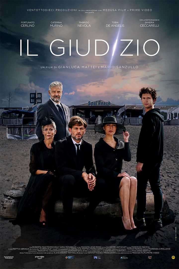 Il Giudizio Movie Full Character Drama Painting Print Keychain