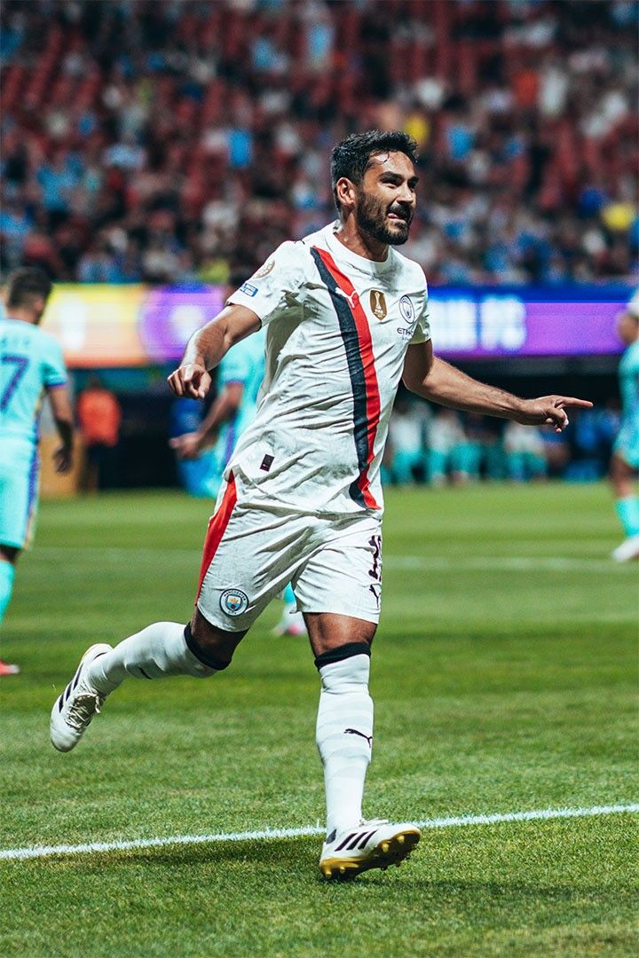 Ilkay Gundogan Man City Player International Club Championship Poster