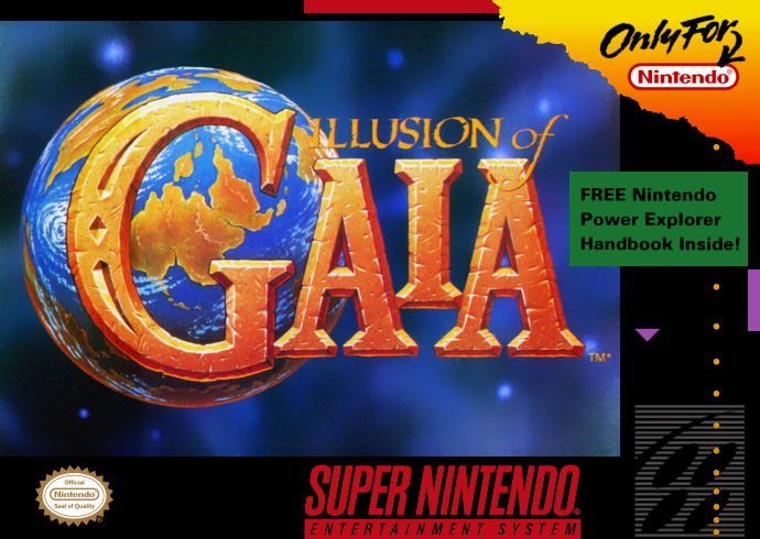 Illusion Of Gaia (Usa) Snes Print Poster
