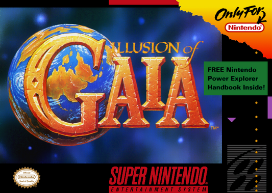Illusion Of Gaia (Usa) Snes Print Poster
