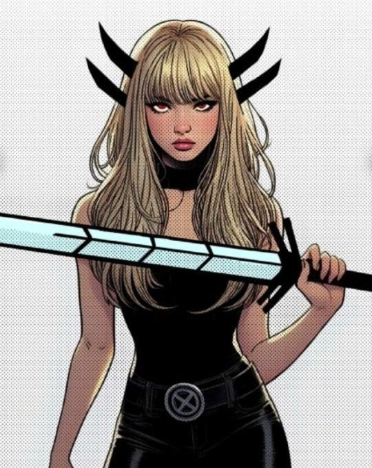 Illyana Rasputina Sword Wielder 9121 Print Poster