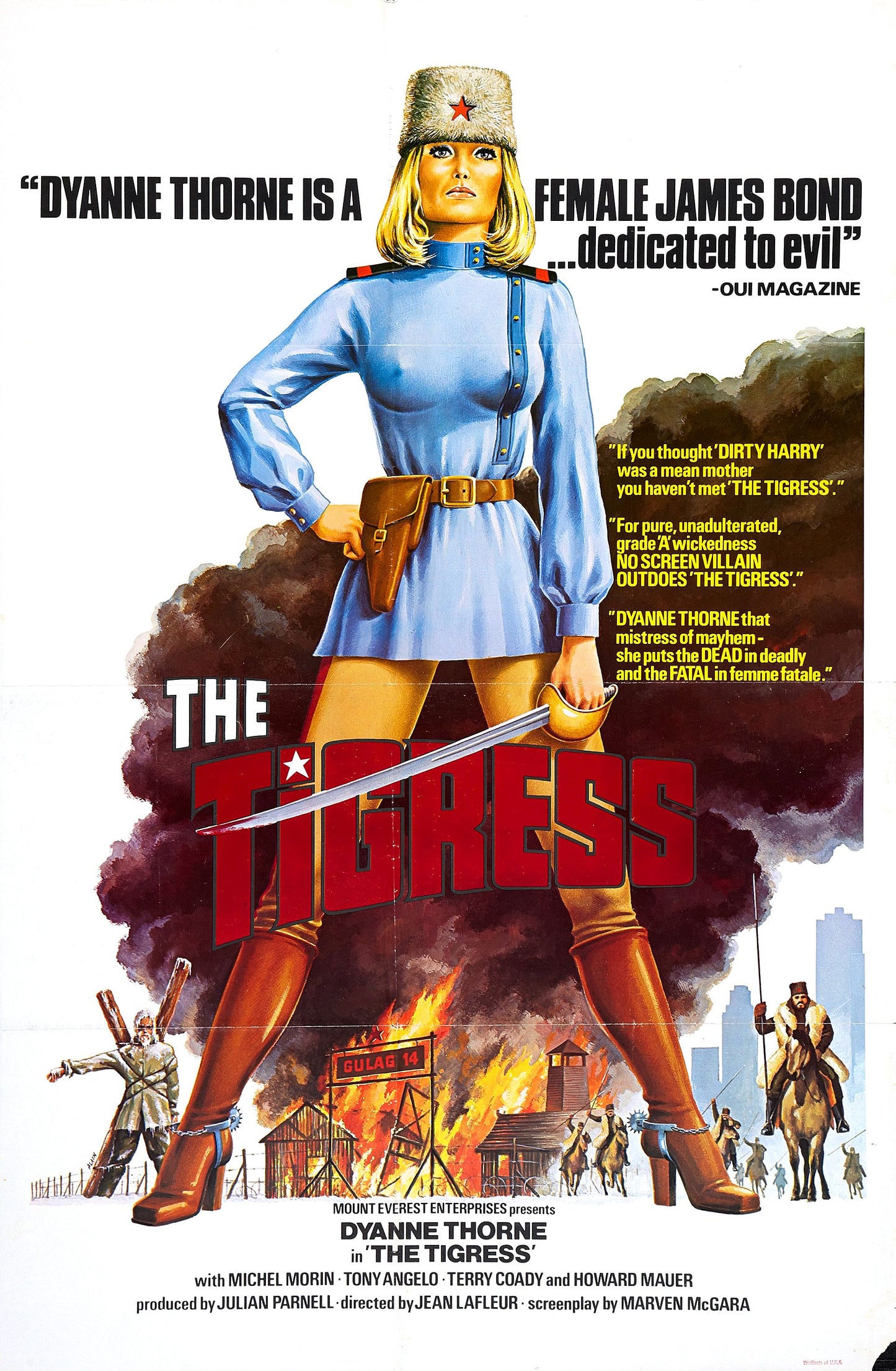 Ilsa Tigress Of Siberia 01 Movie Magnet