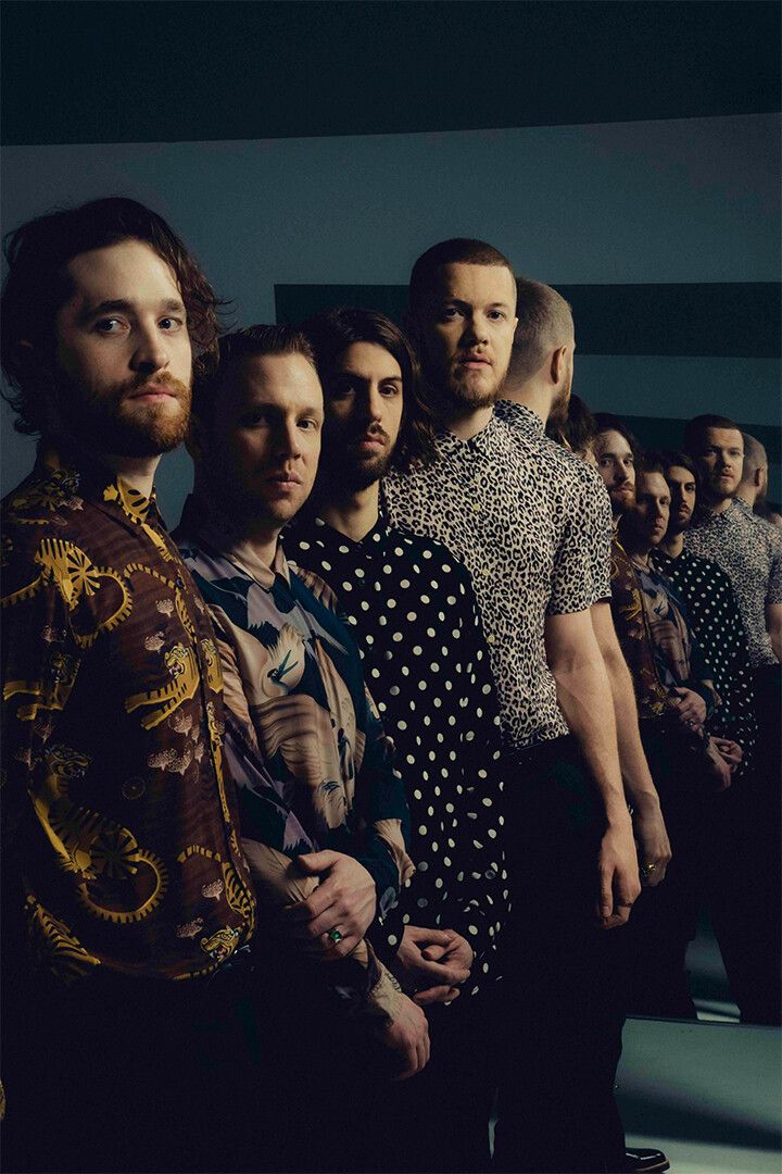 Imagine Dragons Celebrity Musician Singers Wall Art Home Decor Poster