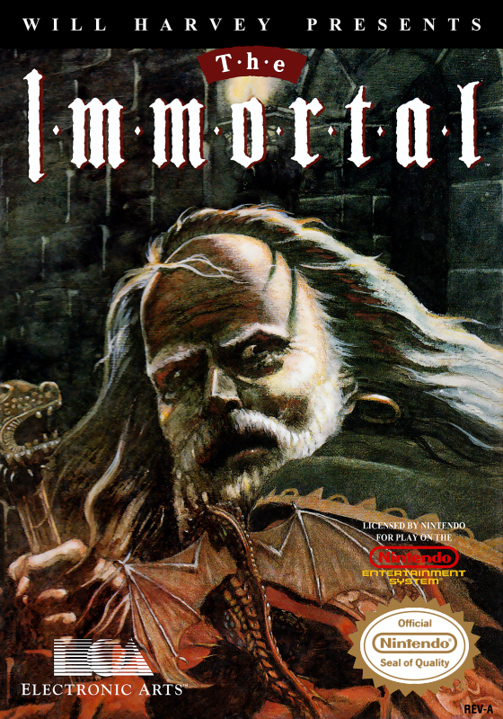 Immortal, The (Usa) Nes Print Poster