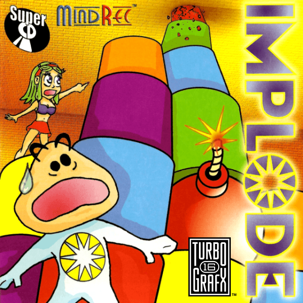 Implode (Cd) (Unl) Turbografx 16 Keychain
