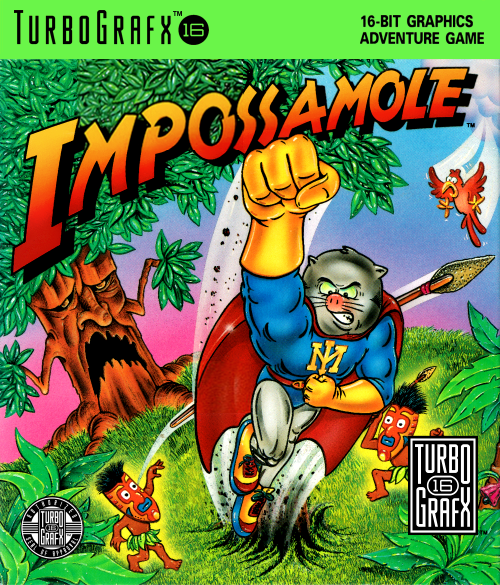 Impossamole Turbografx 16 Print Poster