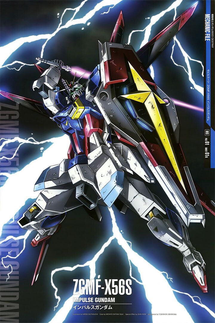 Impulse Gundam 7Gmf X56S Gundam Mechanical Japanese Anime Jigsaw Puzzle