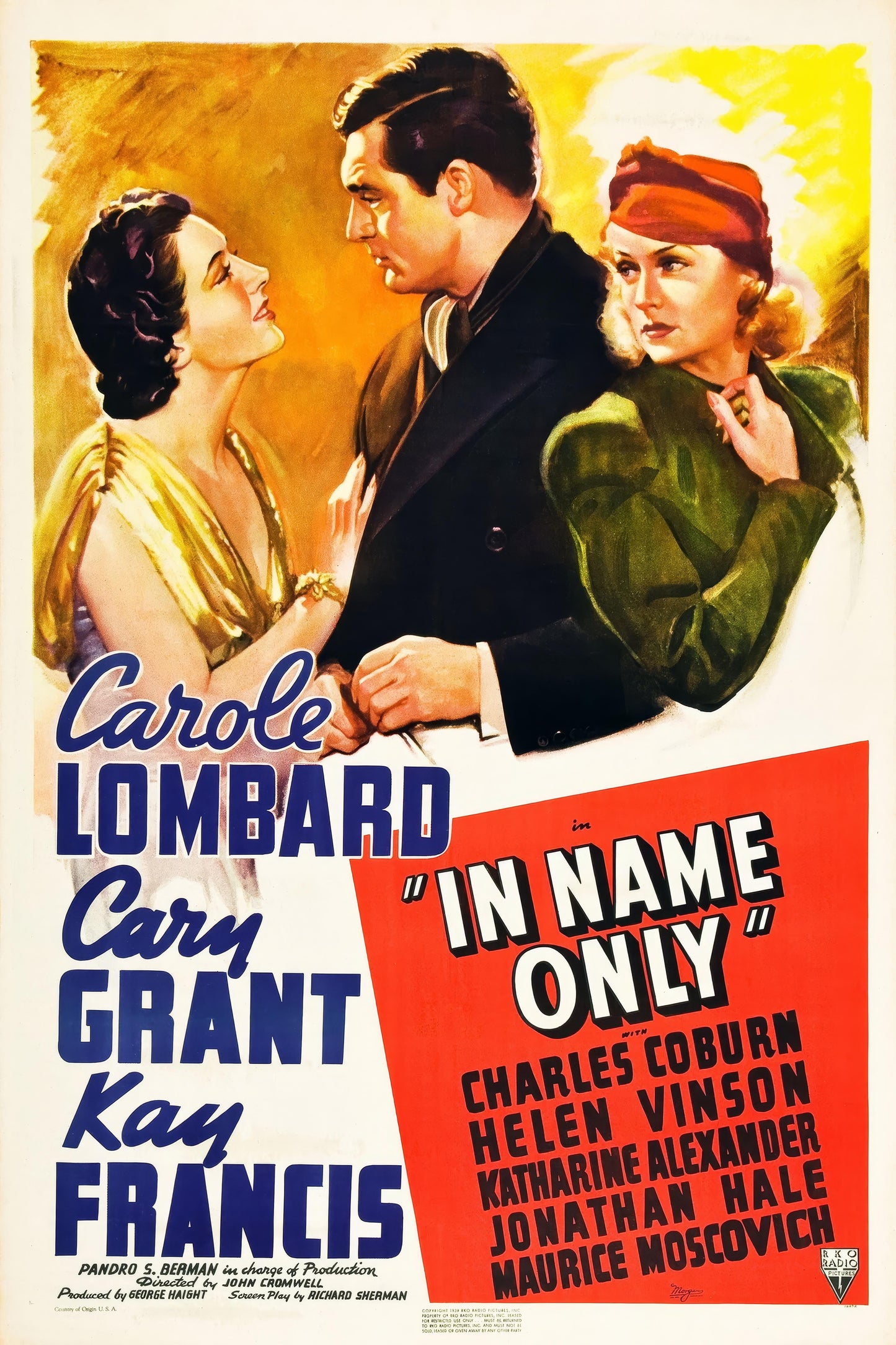 In Name Only (1939) Movie Magnet