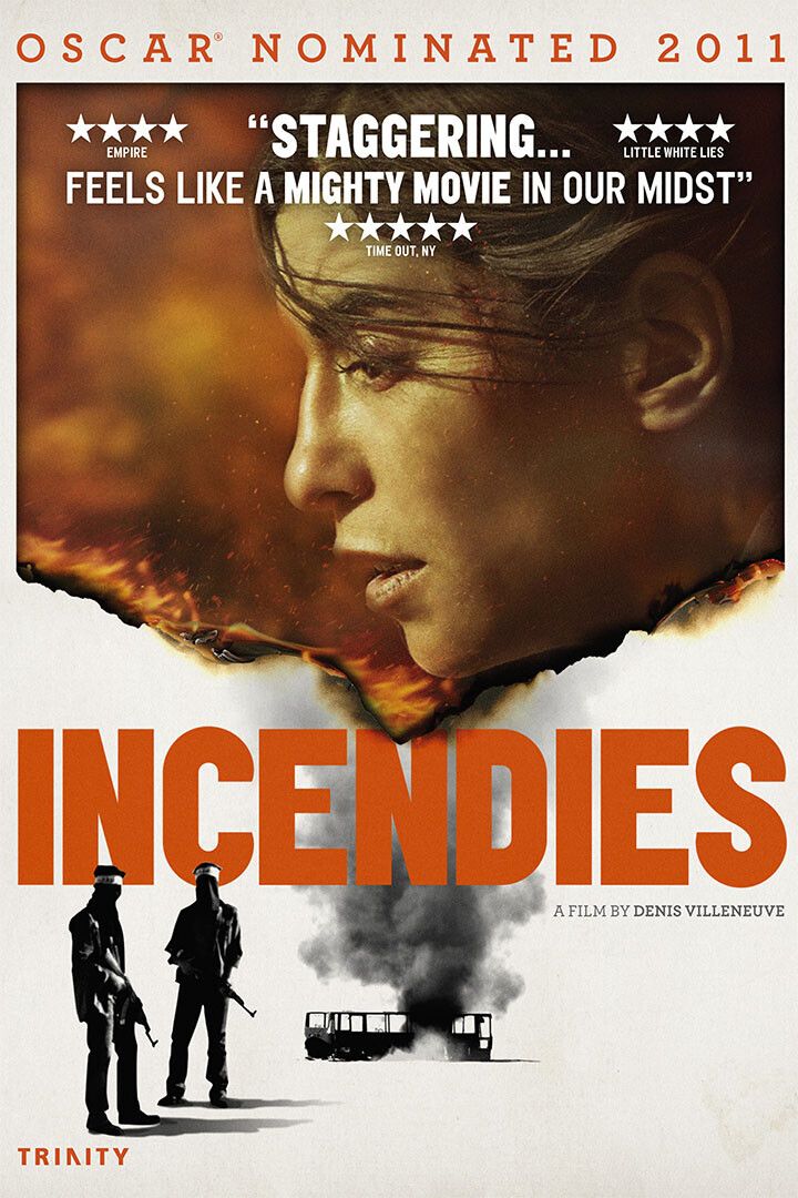 Incendies Drama Mystery War Cinema Film Movie Wall Art Home Poster