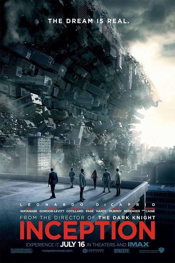 Inception Science Fiction Thriller Movie Cinema Film Magnet