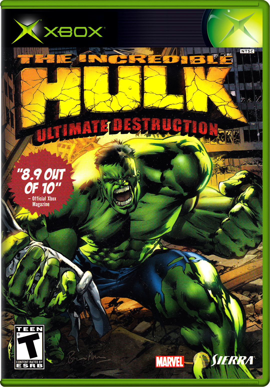 Incredible Hulk, The Ultimate Destruction (Europe) Xbox Print Poster