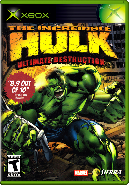Incredible Hulk, The Ultimate Destruction (Europe) Xbox Print Poster