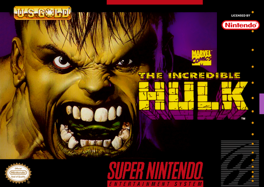 Incredible Hulk, The (Usa) Snes Print Poster