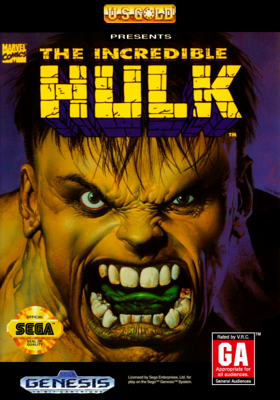 Incredible Hulk, The (Usa) Genesis Print Poster