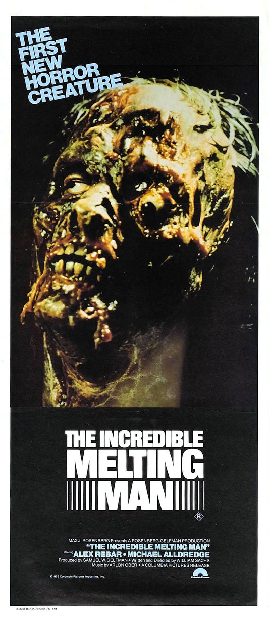 Incredible Melting Man 02 Movie Magnet