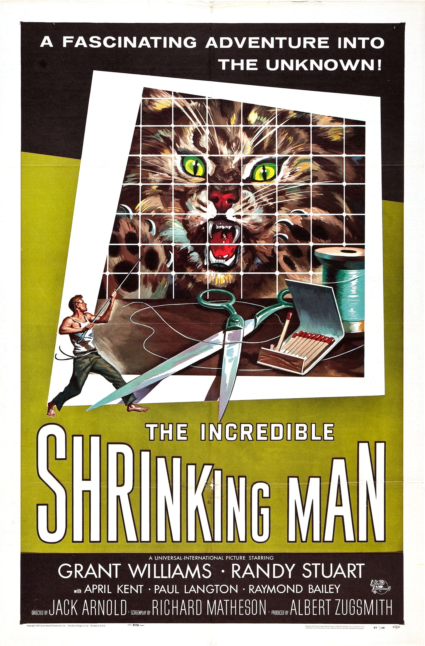 Incredible Shrinking Man 01 Movie Magnet