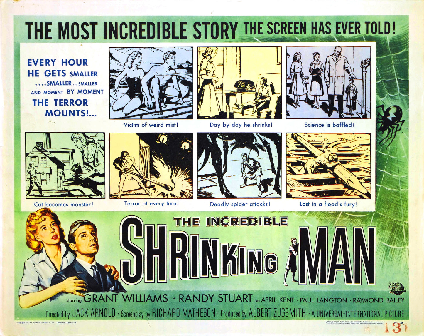 Incredible Shrinking Man 02 Movie Magnet