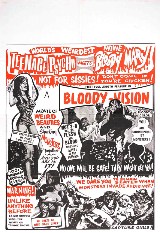 Incredibly Strange Creatures 02 Movie Magnet