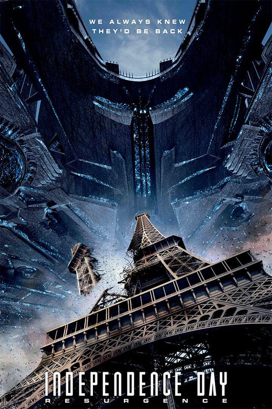 Independence Day Movie Action Painting Wall Art Home Decor Poster
